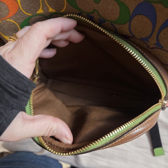 Coach Multicolor Signature Backpack - Picture 2 of 4